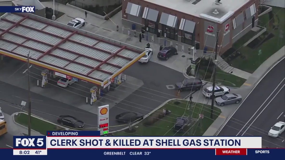 Cashier shot and killed at Shell gas station in Silver Spring